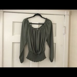Michael Kors Off Shoulder Blouse